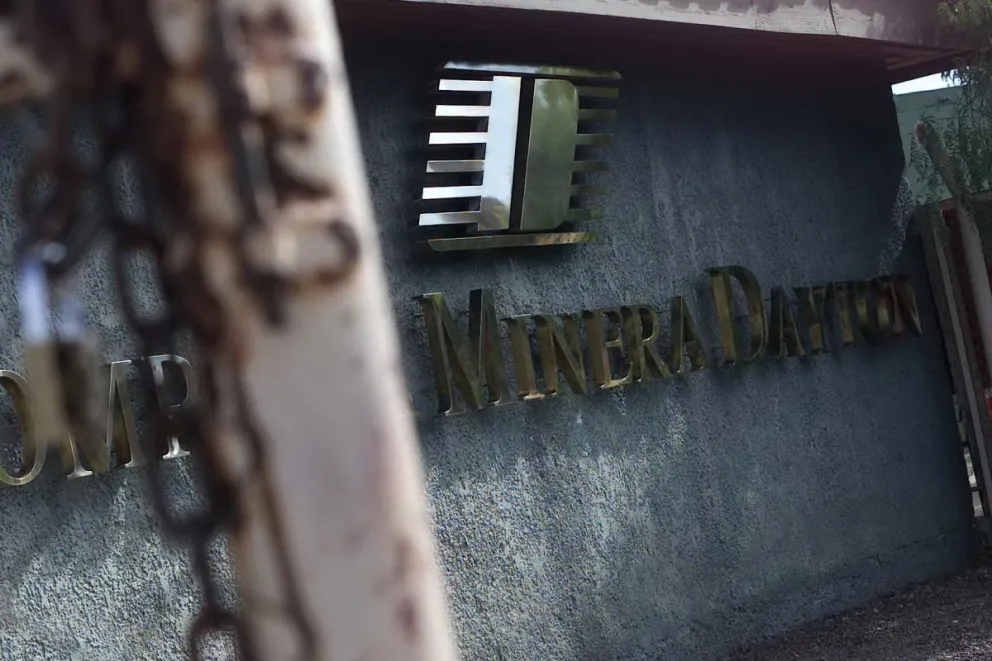 La compañía podría tener la opción de reiniciar la extracción del mineral de la mina, pero para ello requeriría conseguir financiamiento. FOTO ARCHIVO EL DÍA