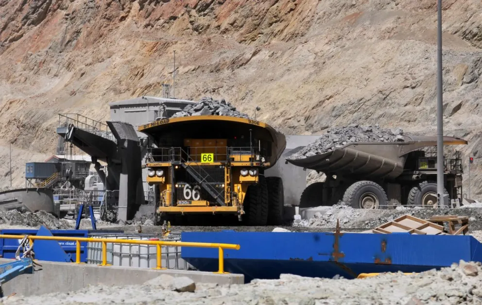 La minería abarcó el 76,3% del total de los envíos locales al exterior en julio. FOTO LAUTARO CARMONA