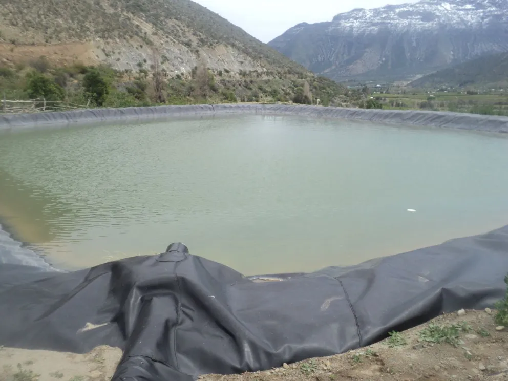 La iniciativa benefició a los pequeños agricultores, quienes postularon con proyectos de mejoramiento de gestión hídrica, y fueron bonificados con recursos. FOTO CEDIDA
