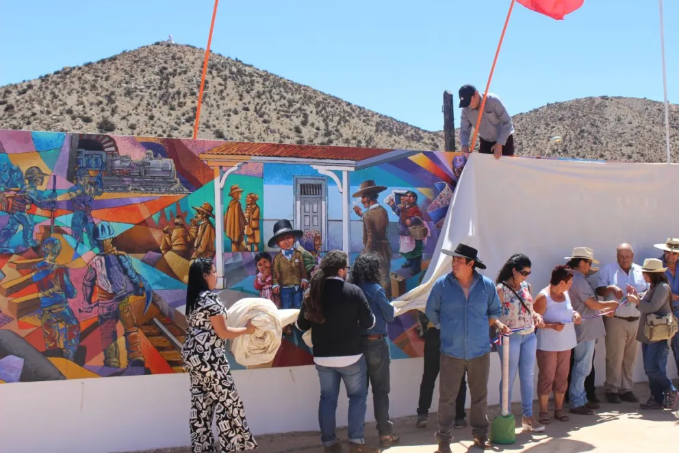 Inauguración simbólica del proyecto cultural.