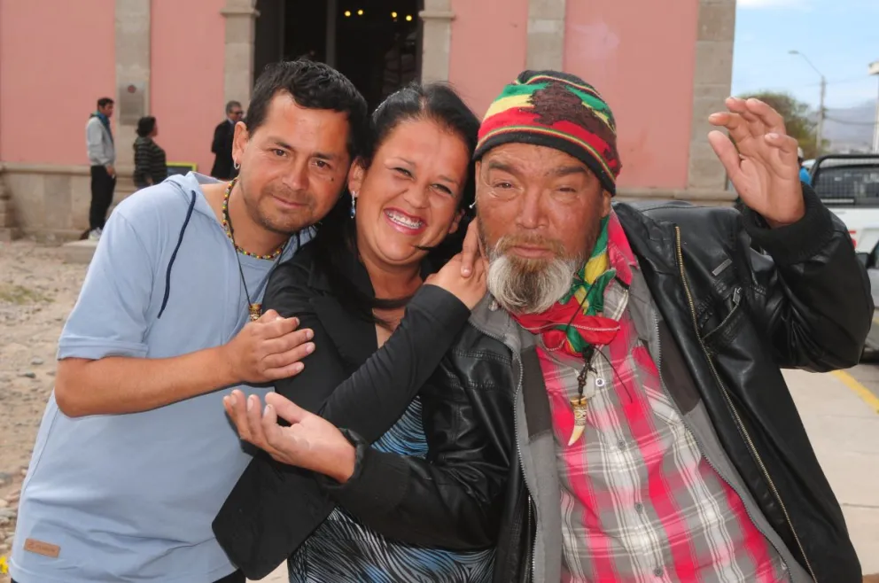 Raúl Cordero, Nicole Gómez y Carlos Fernández fueron los entusiastas participantes de la inédita jornada.