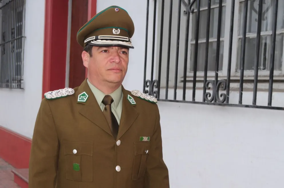 Teniente coronel Luis Carrera, nuevo prefecto de Carabineros: 