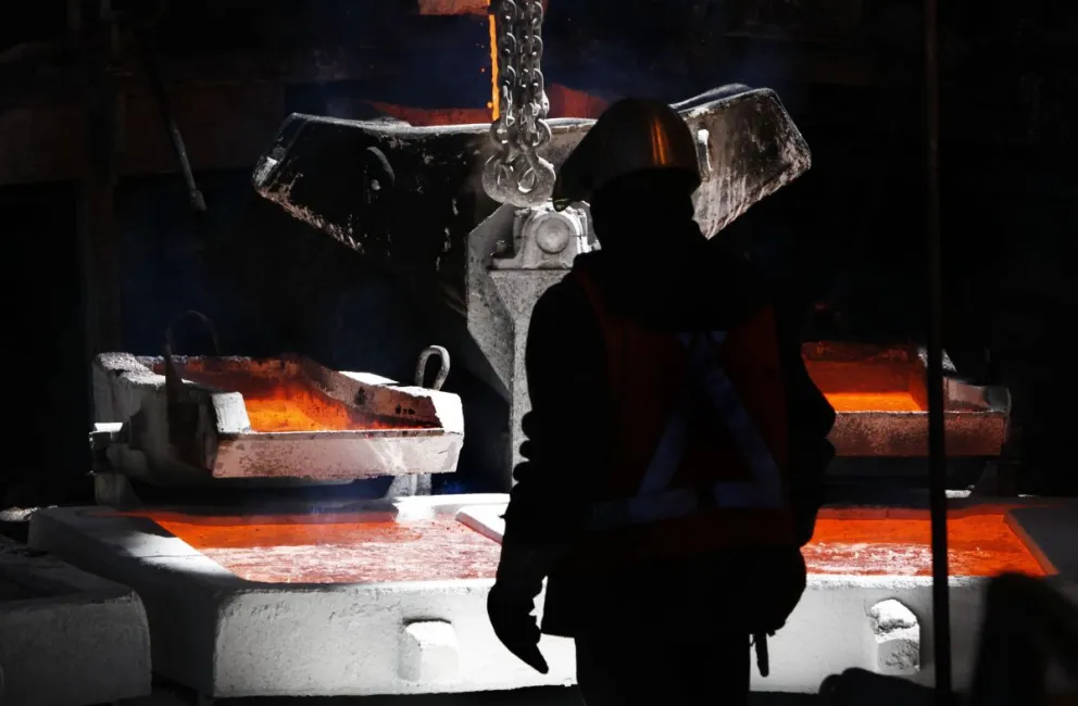 El valor del metal rojo llegó a subir hace algunos días un 19,4% en tres días por el “efecto Trump”, pero desde el rubro señalan que no se puede precisar si esta tendencia se mantendrá en el mediano plazo. FOTO EFE