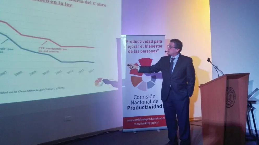 El Secretario Ejecutivo de la CNP, Alfie Ulloa, fue el encargado de dar a conocer estos resultados en Coquimbo. FOTO CEDIDA