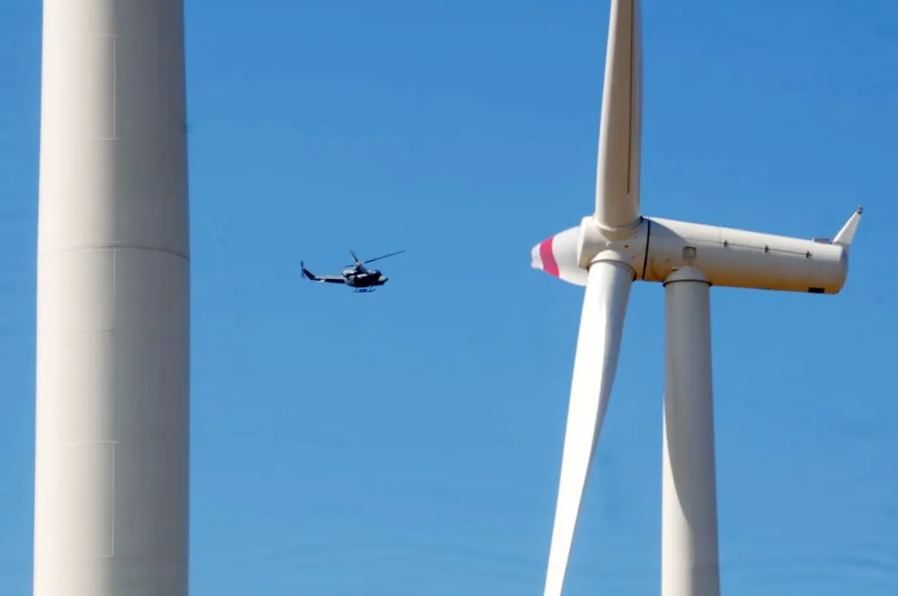 Goldwind proveerá de 32 aerogeneradores de 2,5 MW. Cada rotor, compuesto de tres aspas, tendrá un diámetro de 121 metros. FOTO EL DÍA