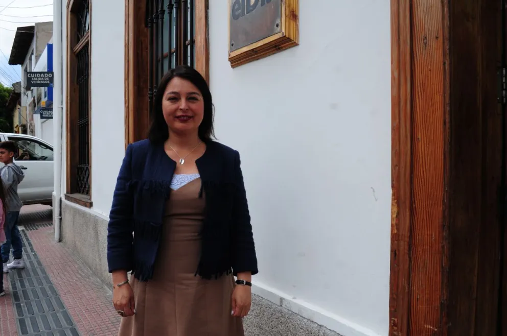 La autoridad recalcó que está convencida que tras el diálogo sobre la reforma al sistema previsional se van a aunar voluntades para concretarlo. FOTO NICOLE MUÑOZ