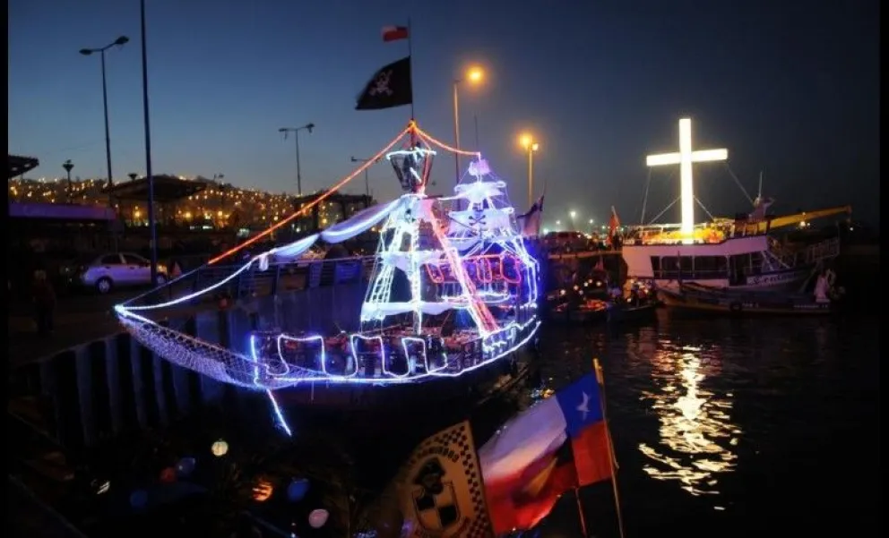 Las luces y el color se tomarán este fin de semana el borde costero de la comuna puerto. Foto: El Día