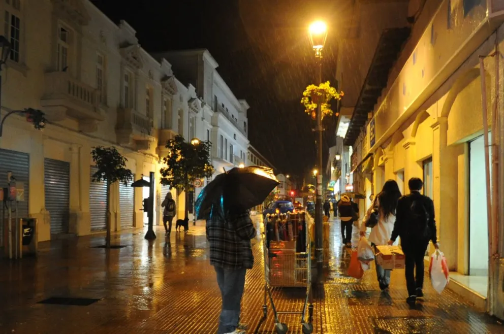 Lluvias en La Serena