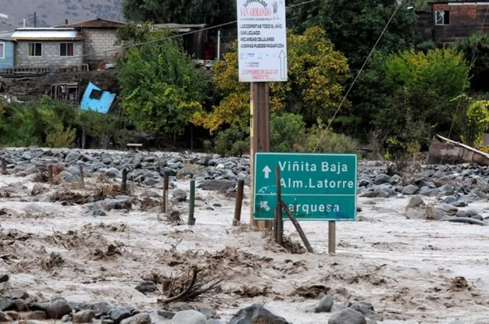 Esta es la situación en el sector del puente en Marquesa