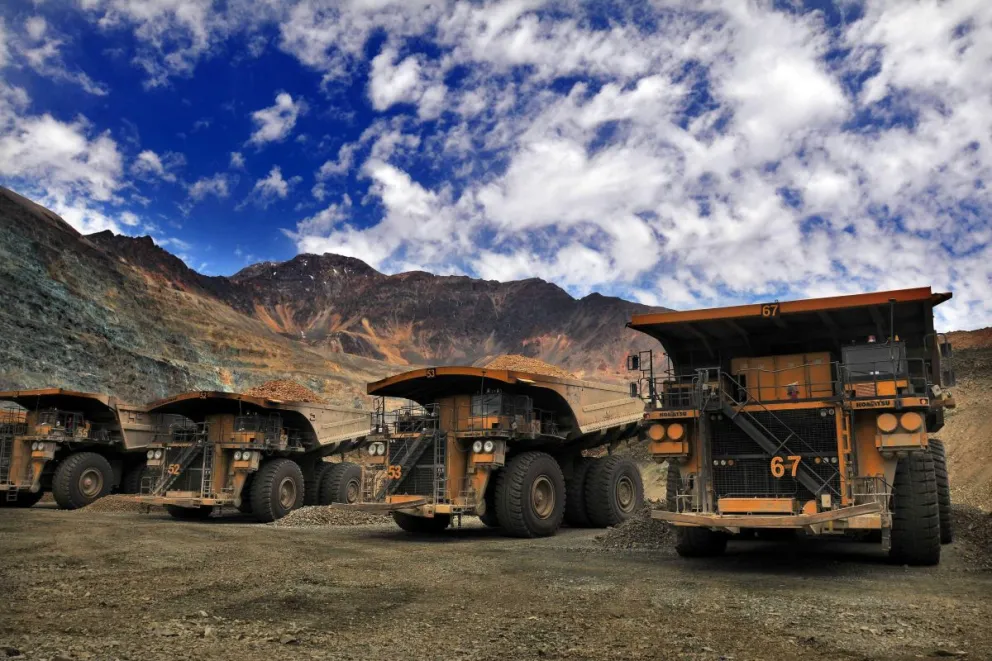 La actividad de Cobre y Hierro fue la que más aportó a los envíos con un 78,2% del total, siendo el concentrado de cobre el producto más representativo.
