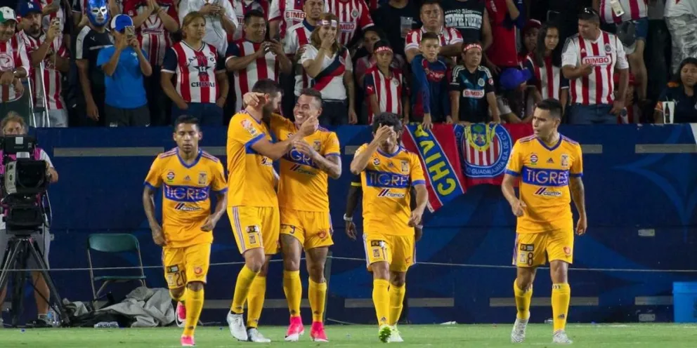 Vargas marcó el único gol del partido, con que Tigres alcanzó una nueva corona