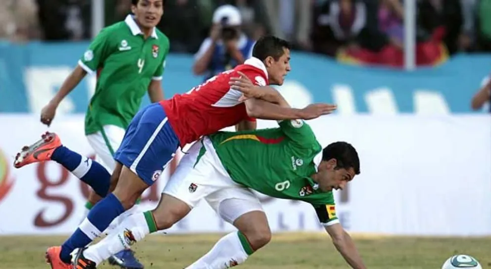 El último partido disputado en La Paz, el año 2012, fue victoria para Chile por 2-0