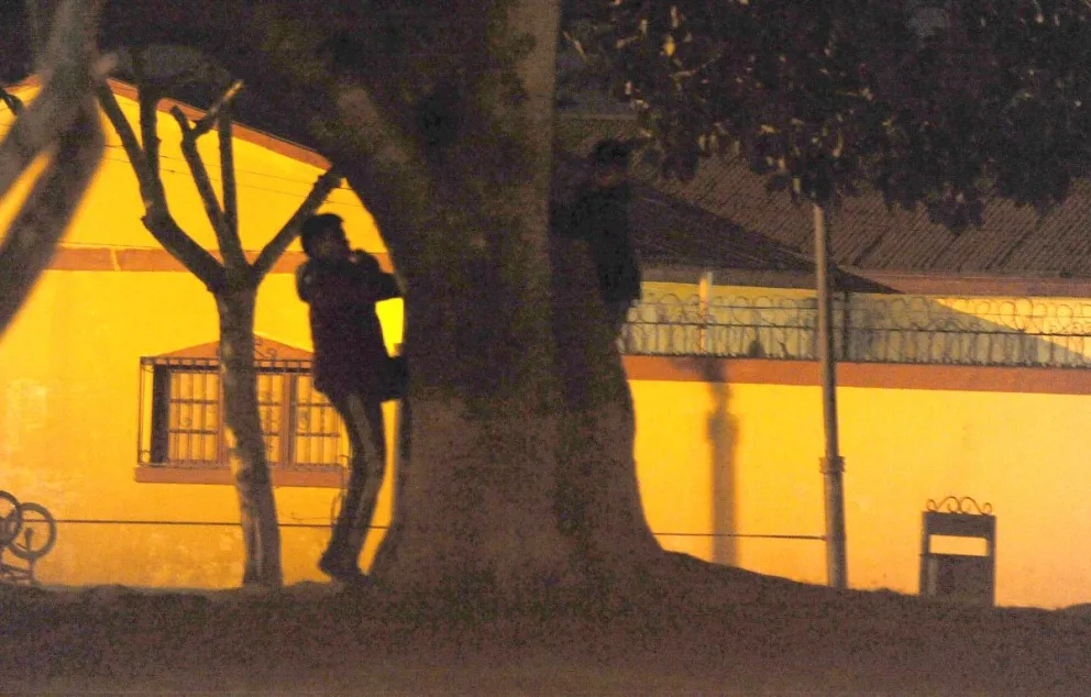 La plaza Tenri, es uno de los lugares donde se consume drogas en la zona centro