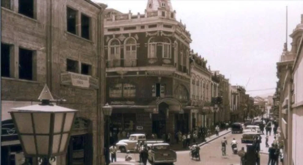 Así se veía calle Cordovez en 1950