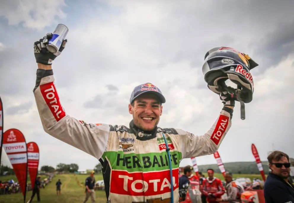 Casale es el cileno màs ganador del Dakar. Ayer alzó los brazos como un gran campeón en Argentina.