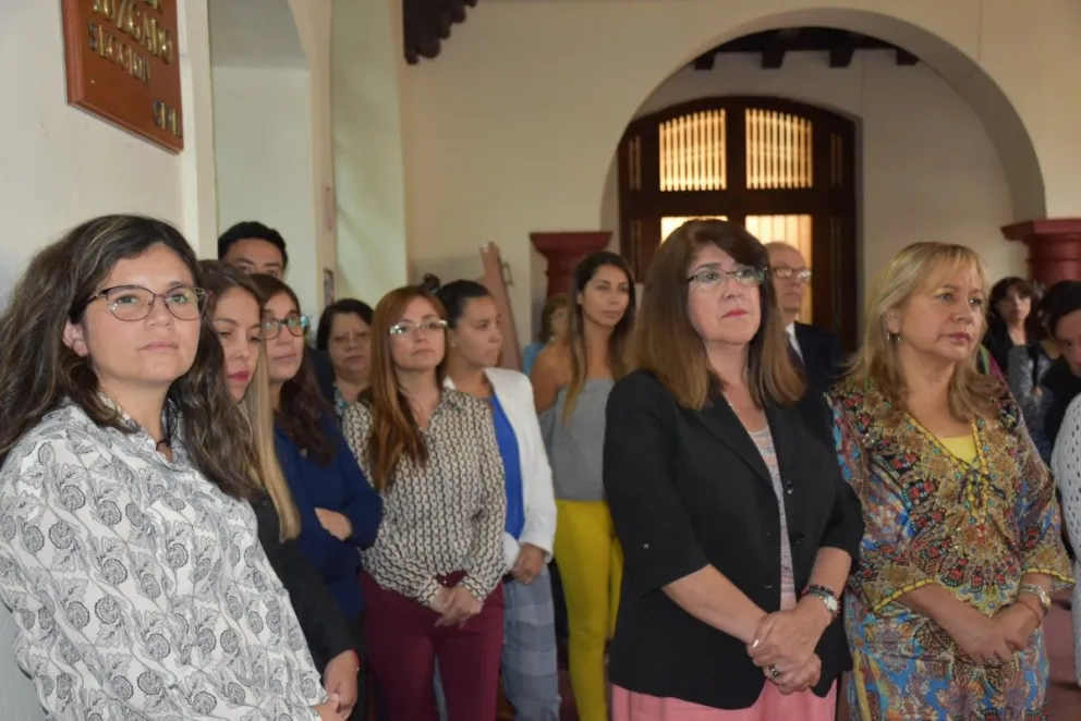 En la región se realizaron distintos actos paras relevar el Día Internacional de la Mujer, tanto en el ámbito público como en el privado, quedando en evidencia que su voz se escucha con más fuerza. En la imagen el acto de la Corte de Apelaciones, que lo encabezó la ministra Marta Maldonado.