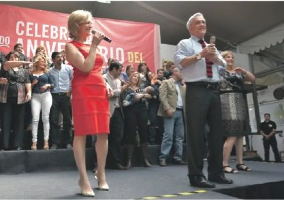 Presidente Piñera entrega fuerte respaldo a Matthei