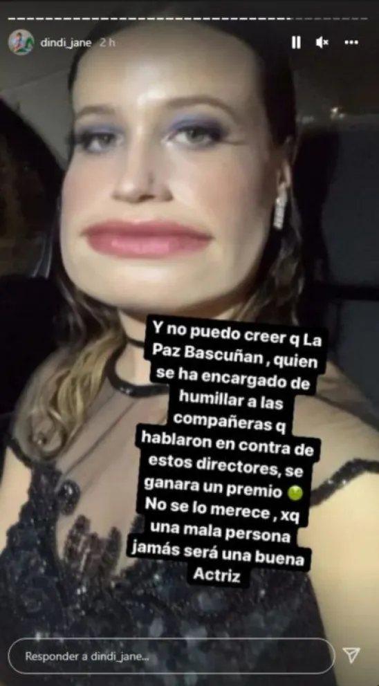 Geraldine Neary contra Paz Bascu&ntilde;&aacute;n 
