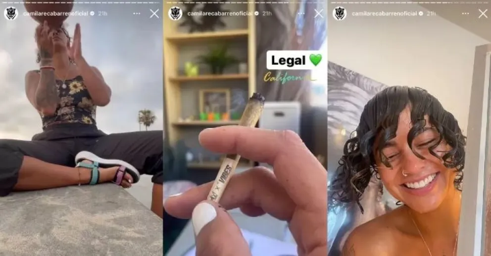 Camila Recabarren en EEUU