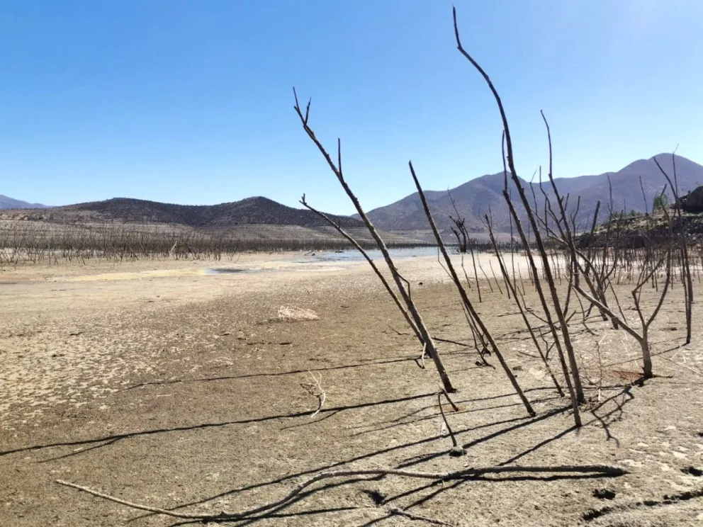 El embalse La Paloma se encuentra por estos días, a sólo un 1% de su capacidad. 