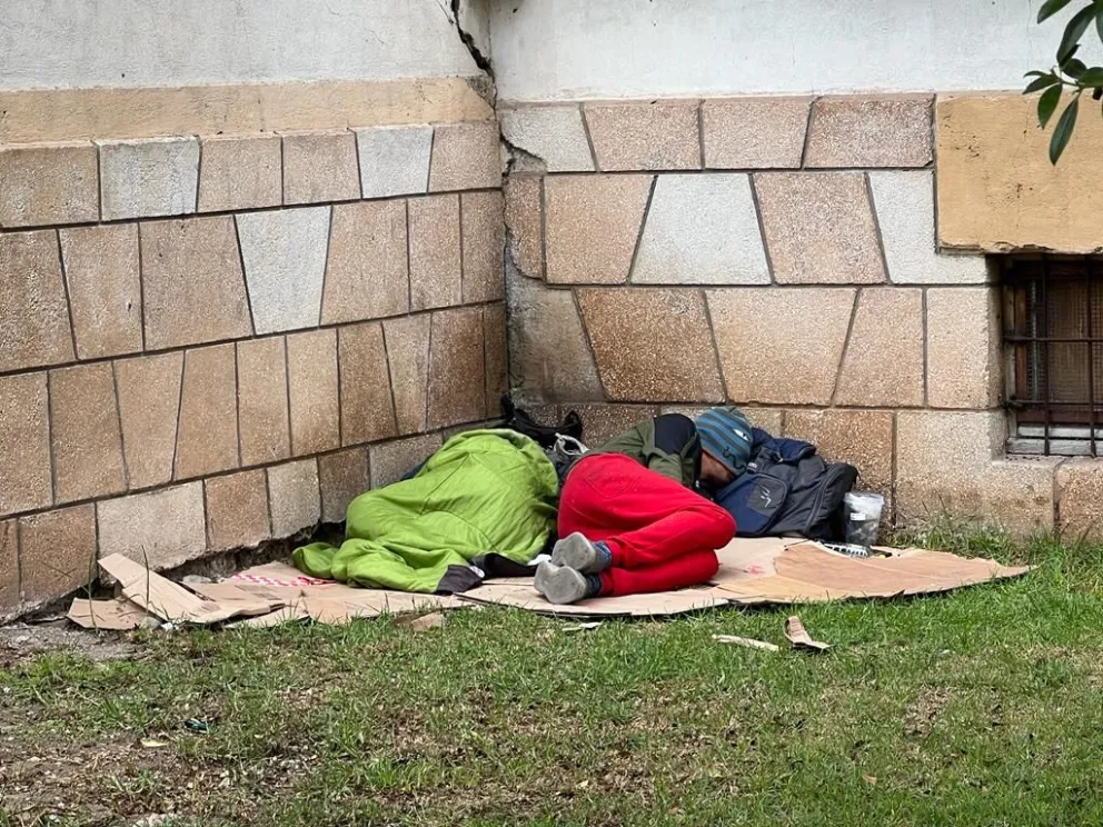 Preocupante aumento de personas en situación de calle en el centro de