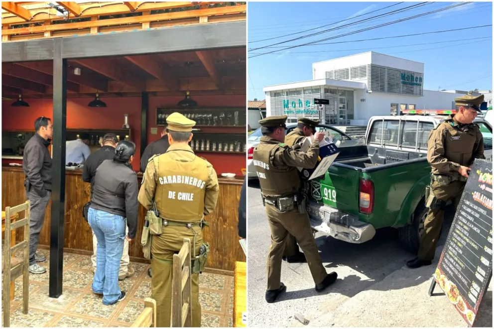 Operativo de fiscalización en La Serena
