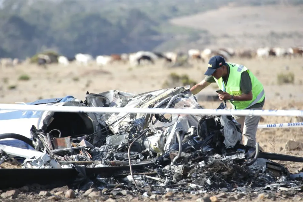 El accidente aéreo, ocurrido el 31 de enero de este año en el aeródromo de Pichidangui, cobró la vida de la subcomisario Camila Silva y la subinspectora Daniela Salazar/ EL DÍA 