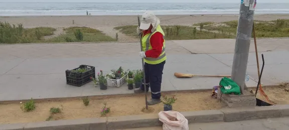 Mantener áreas verdes en La Serena y Coquimbo durante crisis hídrica