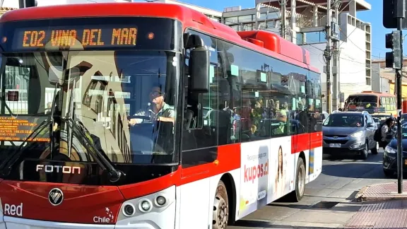 Pasajero agrede a conductora de buses eléctricos en La Serena