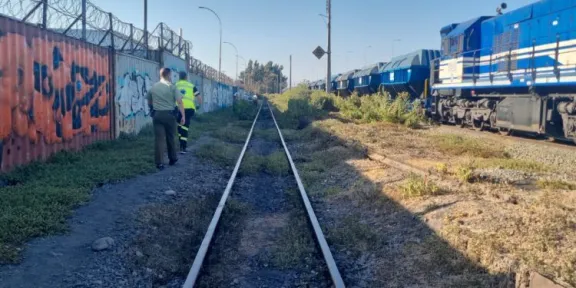 Trágico accidente en La Serena: mujer muere atropellada por tren