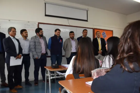 Inauguran obras Mejor Escuela en Liceo Domingo Ortiz de Rozas