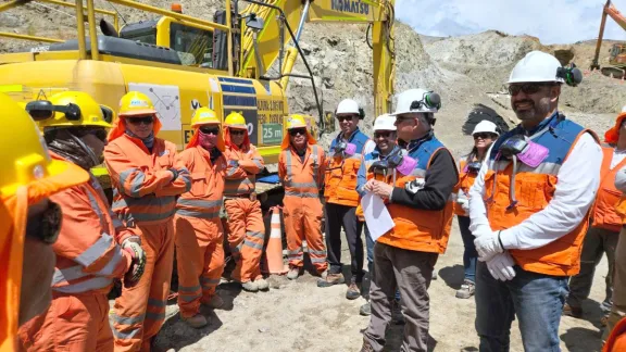 Minera Los Pelambres contrata a mayoría de trabajadores locales