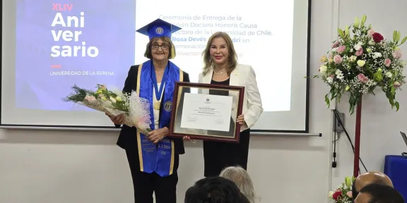 Rectora de la Universidad de Chile recibe Doctorado Honoris Causa