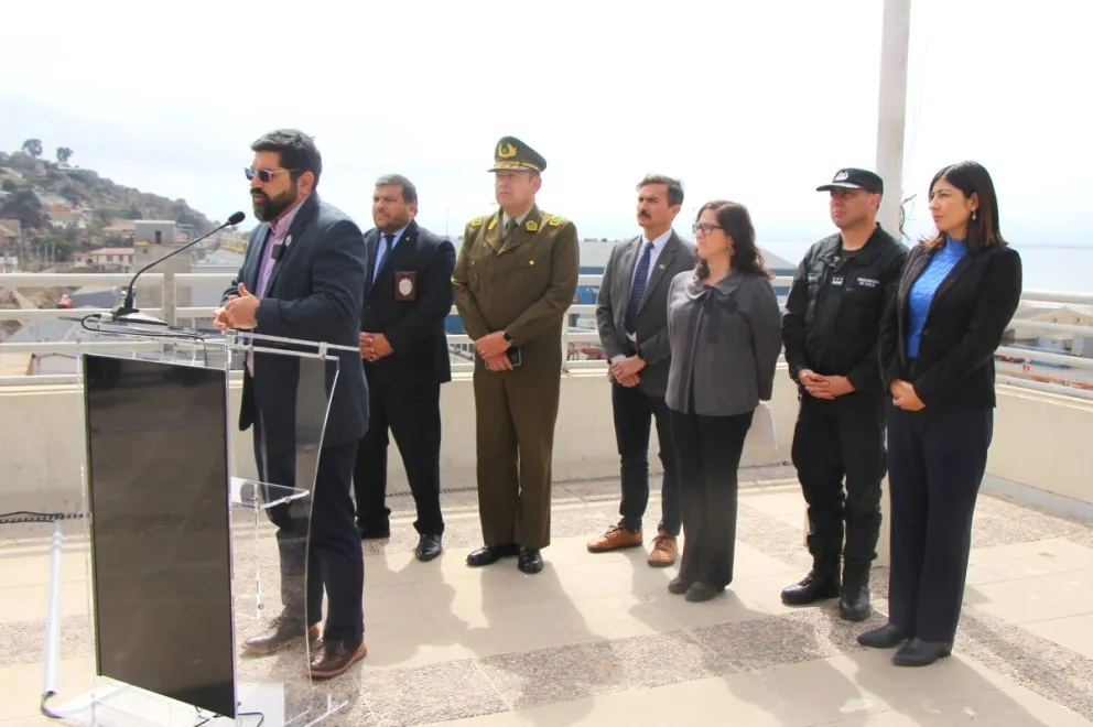 En el cuartel de la Policía de Investigaciones, en la comuna de Coquimbo, se llevó a cabo la entrega de los resultados regionales de homicidios consumados por parte de las autoridades/ EL DÍA 
