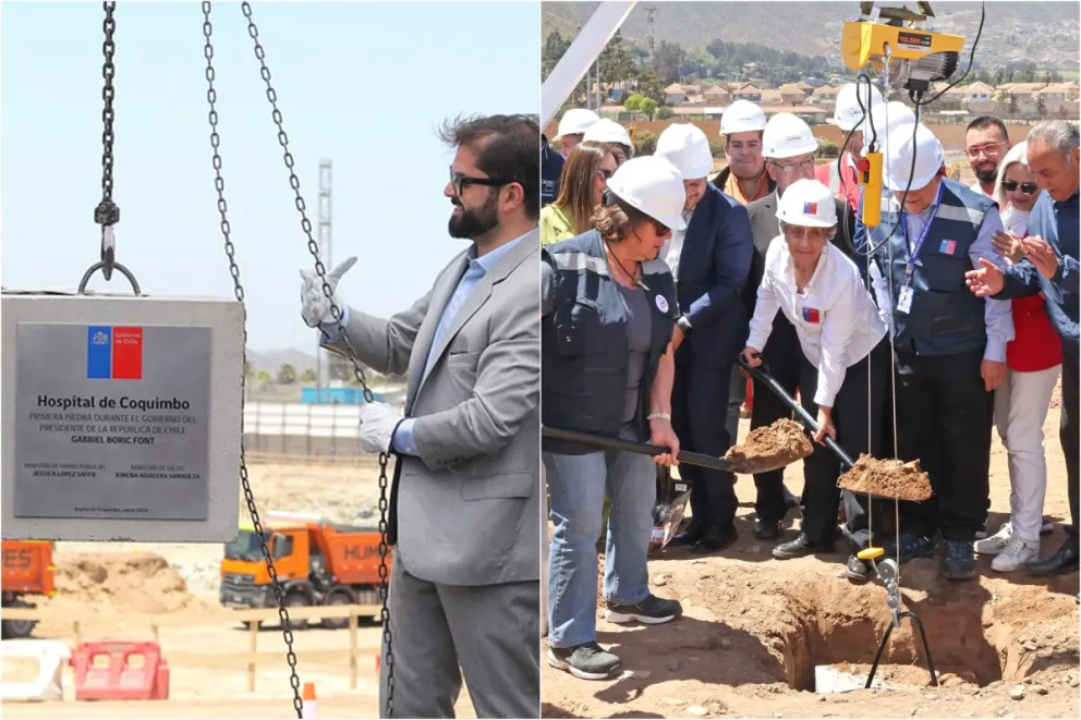 Actualmente, ambos hospitales se encuentran en etapa de desarrollo con distintos grados de avance. Por un lado Coquimbo lleva un 16%, en tanto, La Serena figura con un 2,41% de progreso en sus obras. / EL DÍA
