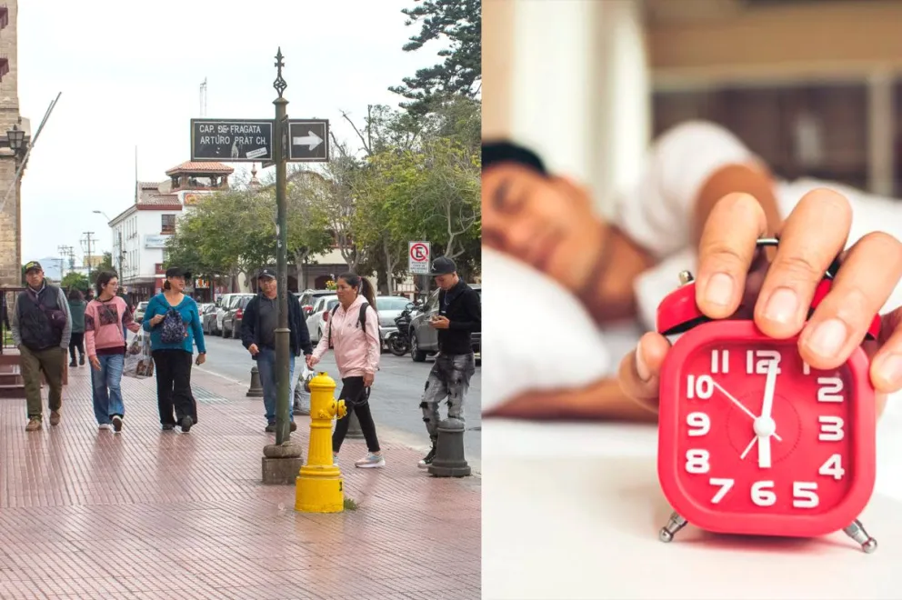 Este sábado 5 de abril comenzó a regir el horario de invierno en casi todo Chile./ CRISTIAN SILVA 