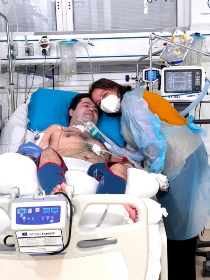 COMPIN rechaza licencias médicas de bombero entubado