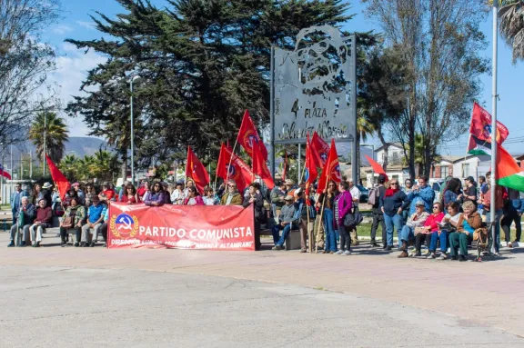 CUT y sindicatos conmemoran día del trabajador