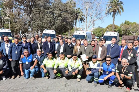 Inversión en ambulancias para 9 municipios