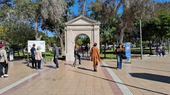 La Serena: la réplica de una portada histórica