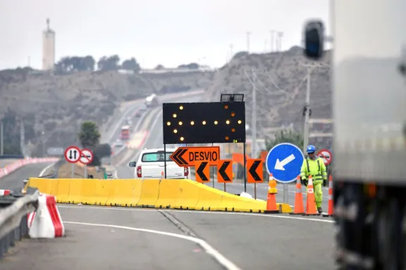 Desvío en Ruta 5 Norte por obras de puente