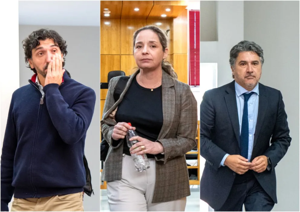 Pablo Bracchitta, gerente general de las sociedades inmobiliarias que vendieron terreno al GORE; Lucía Pinto, exintendenta regional de Coquimbo y José Cáceres, fueron imputados por la fiscal de Valparaíso por delito de fraude al fisco