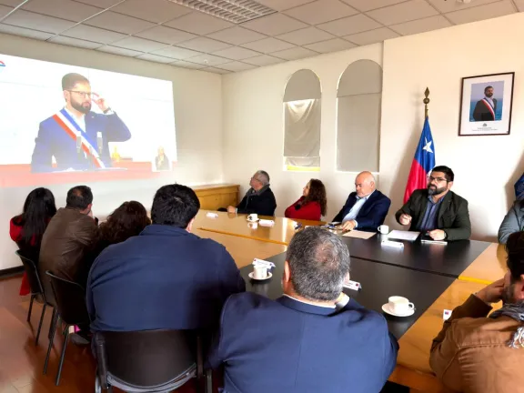Boric destaca avances en seguridad en última Cuenta Pública