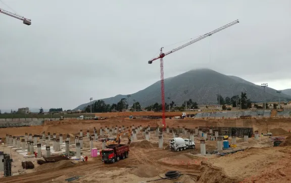Avance del 5% en construcción del Hospital de La Serena