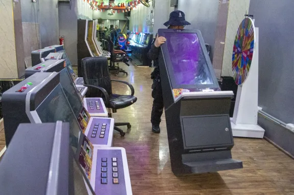 Incautación de 60 máquinas de juegos de azar en Coquimbo