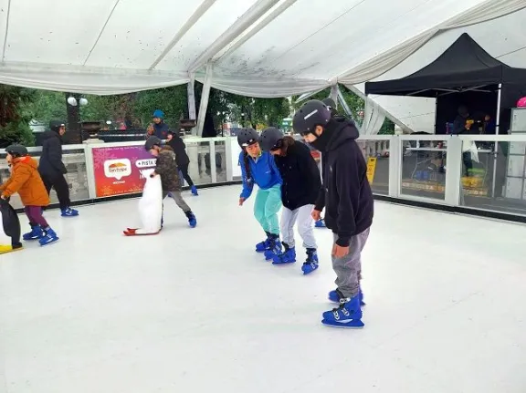 Ovalle estrenará pista de hielo ecológica e inclusiva para las vacaciones de invierno