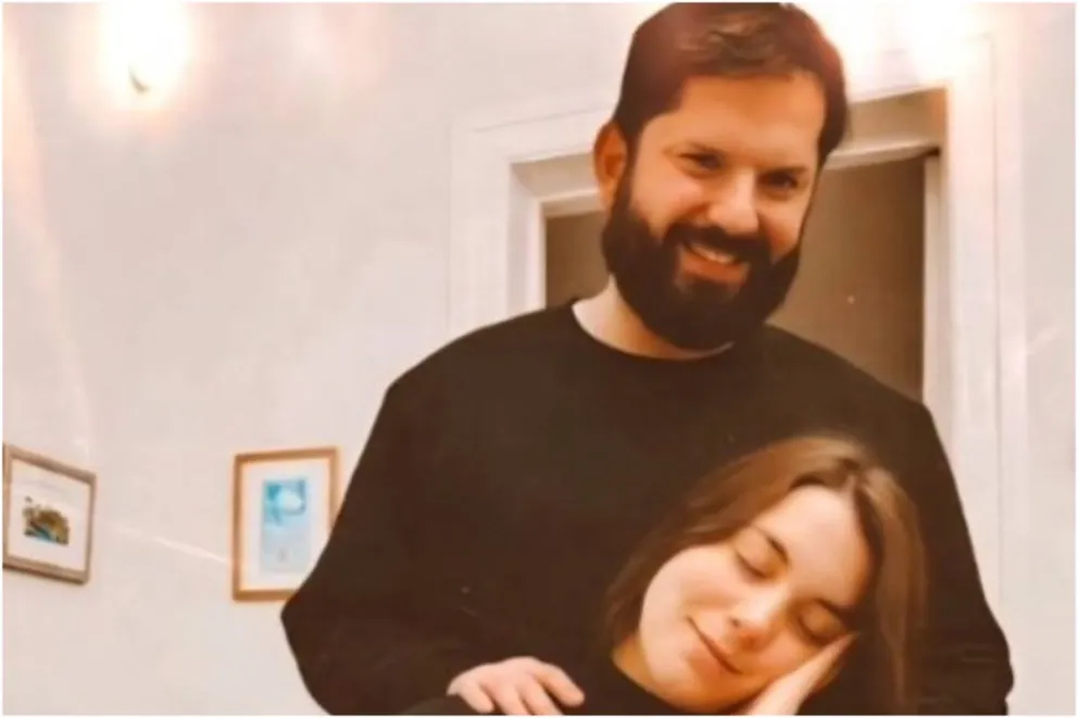 A la espera de Violeta: Boric publica íntima imagen con Paula Carrasco