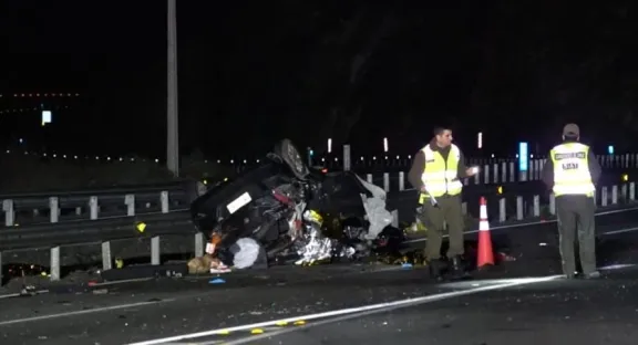 Hallan bebidas alcohólicas en móvil siniestrado en La Higuera