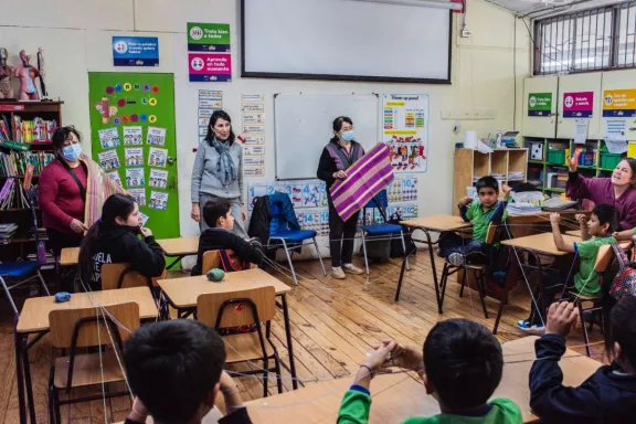 Tejedoras ancestrales de Chapilca valoradas con talleres y actividades