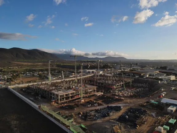 Avance del 19% en estructura del Nuevo Hospital de Coquimbo